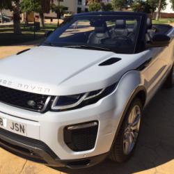 Rent Evoque Convertible Malaga Airport