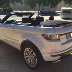 Car Hire Convertible Evoque in Marbella Banus Port