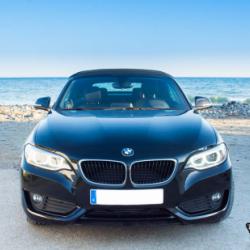 luxury rental car Malaga airport