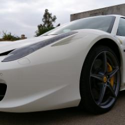 Malaga airport car hire Ferrari