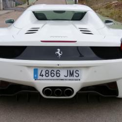Malaga airport car hire Ferrari