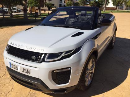 Rent Evoque Convertible Malaga Airport